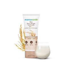 rice dewy bright face wash 100ml