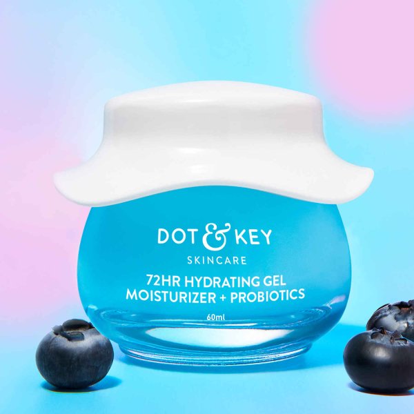 72 HR HYDRATING  GEL MOISTURIZER + PROBIOTICS  60ml